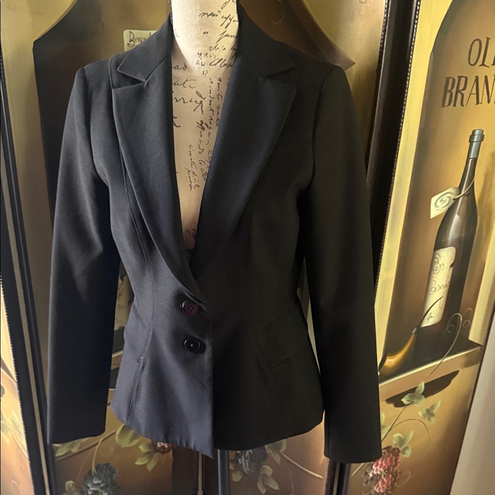 White House Black Market Women's Black Blazer